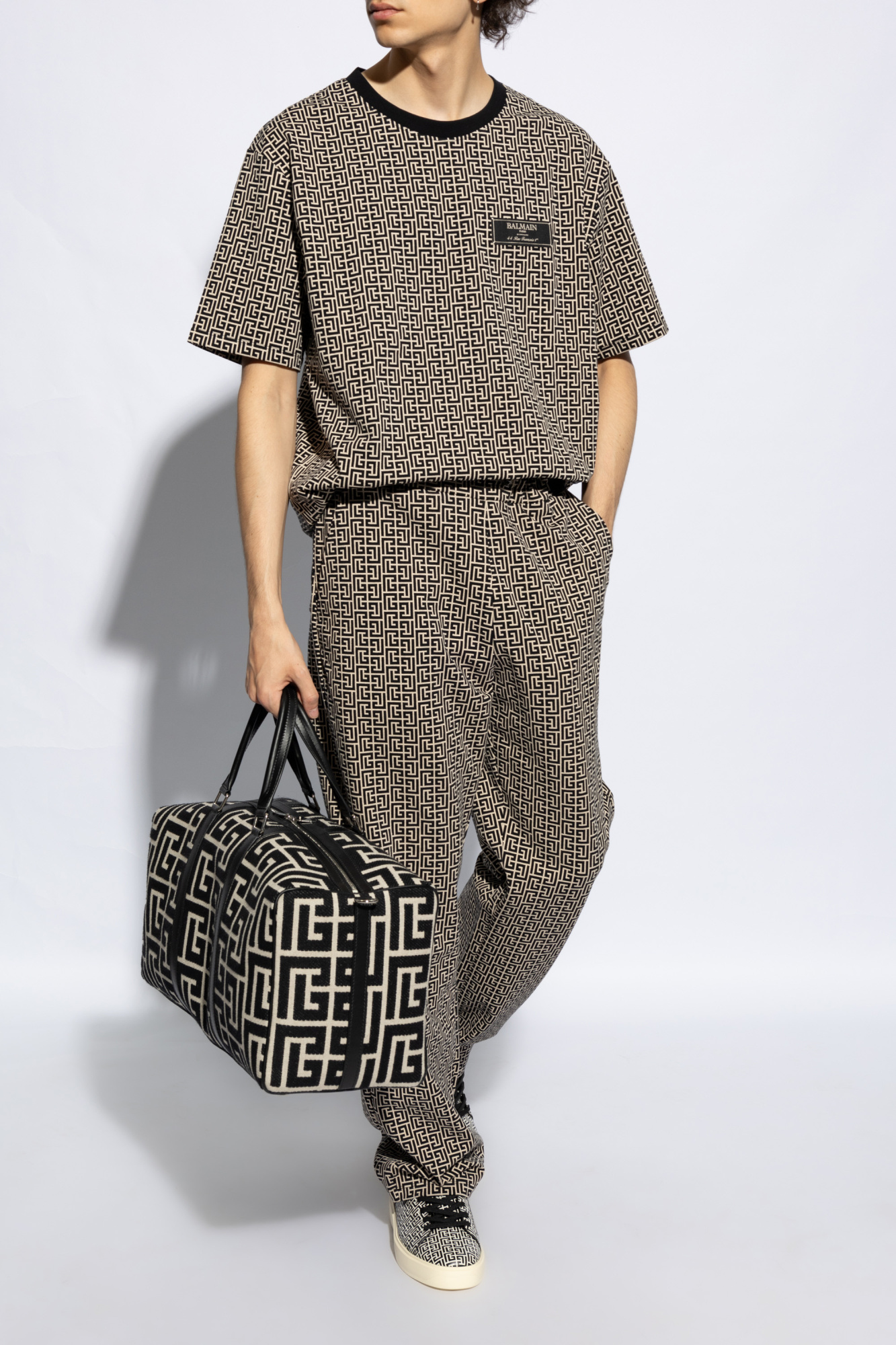 Black Sweatpants with monogram Balmain - Vitkac AS